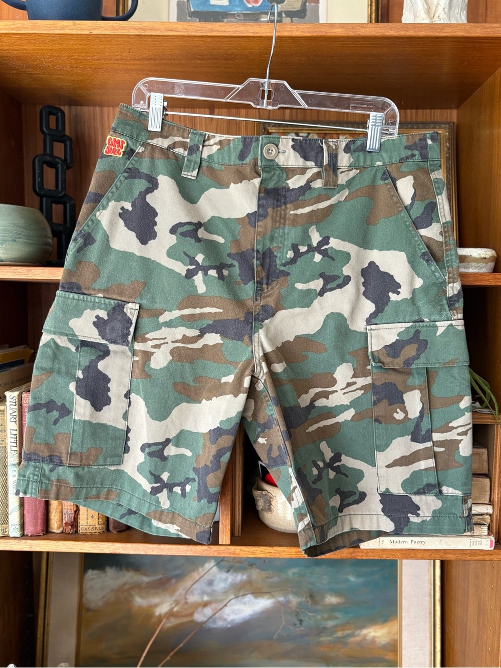 Empyre Cargo Camo Shorts 34